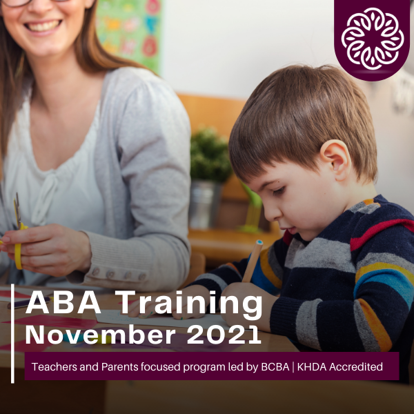 Applied Behavior Analysis (ABA) Training Nov 2021